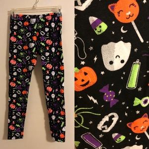 RARE Cat and Jack Halloween Candy Leggings